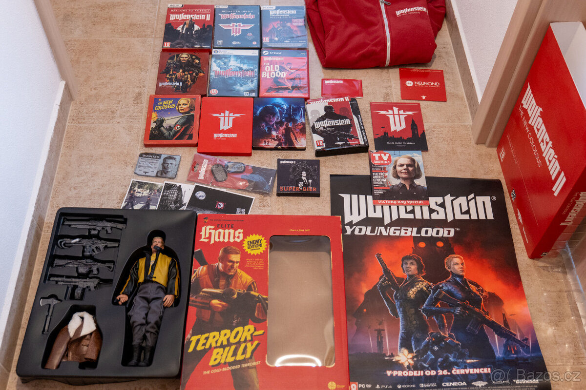 Steelbooky a sberatelske edice Wolfenstein