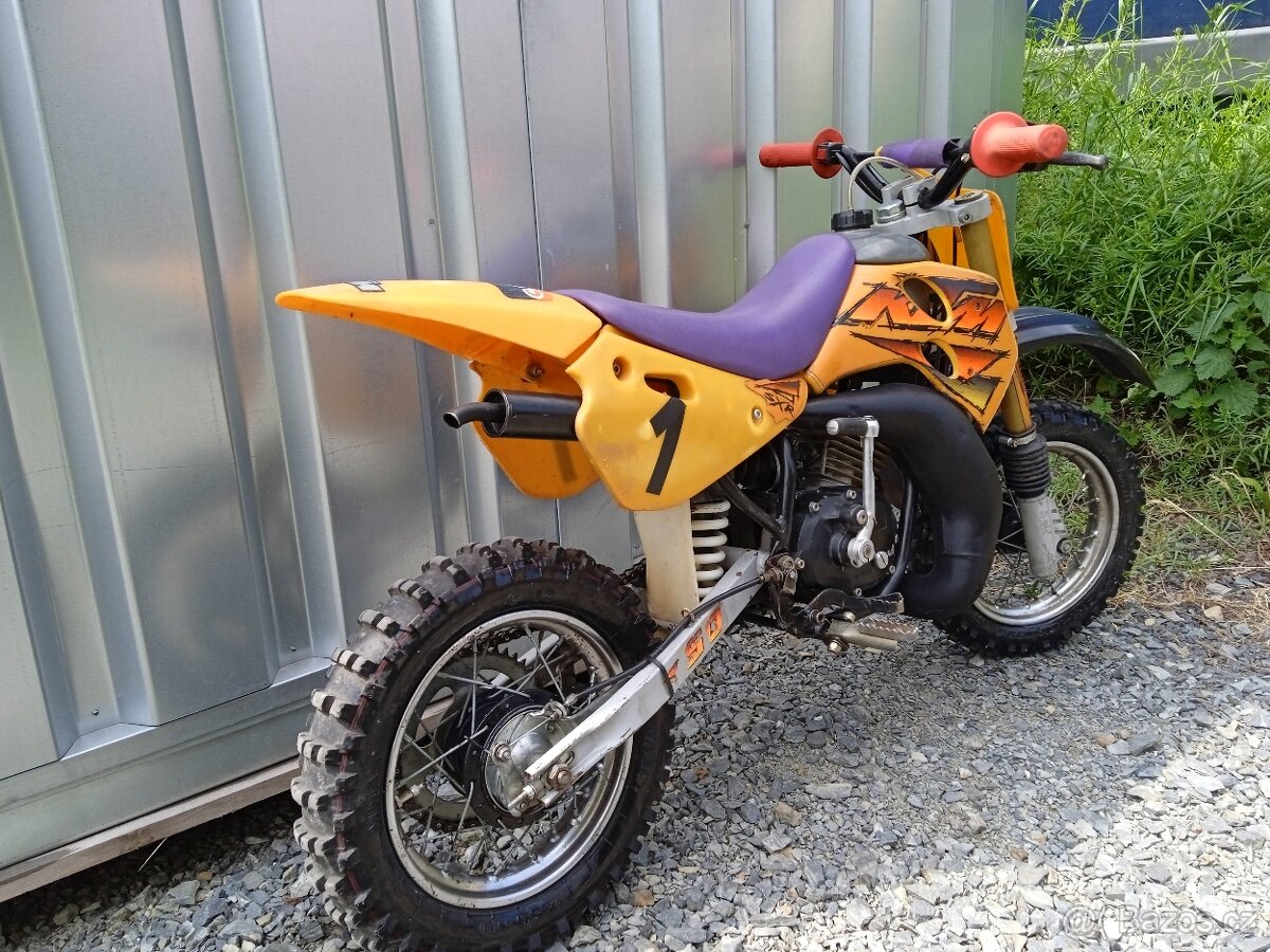 KTM 50 :Dětské terénní moto:2- takt