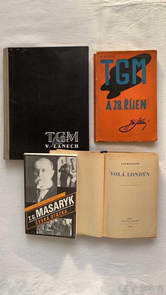 Knihy o TGM
