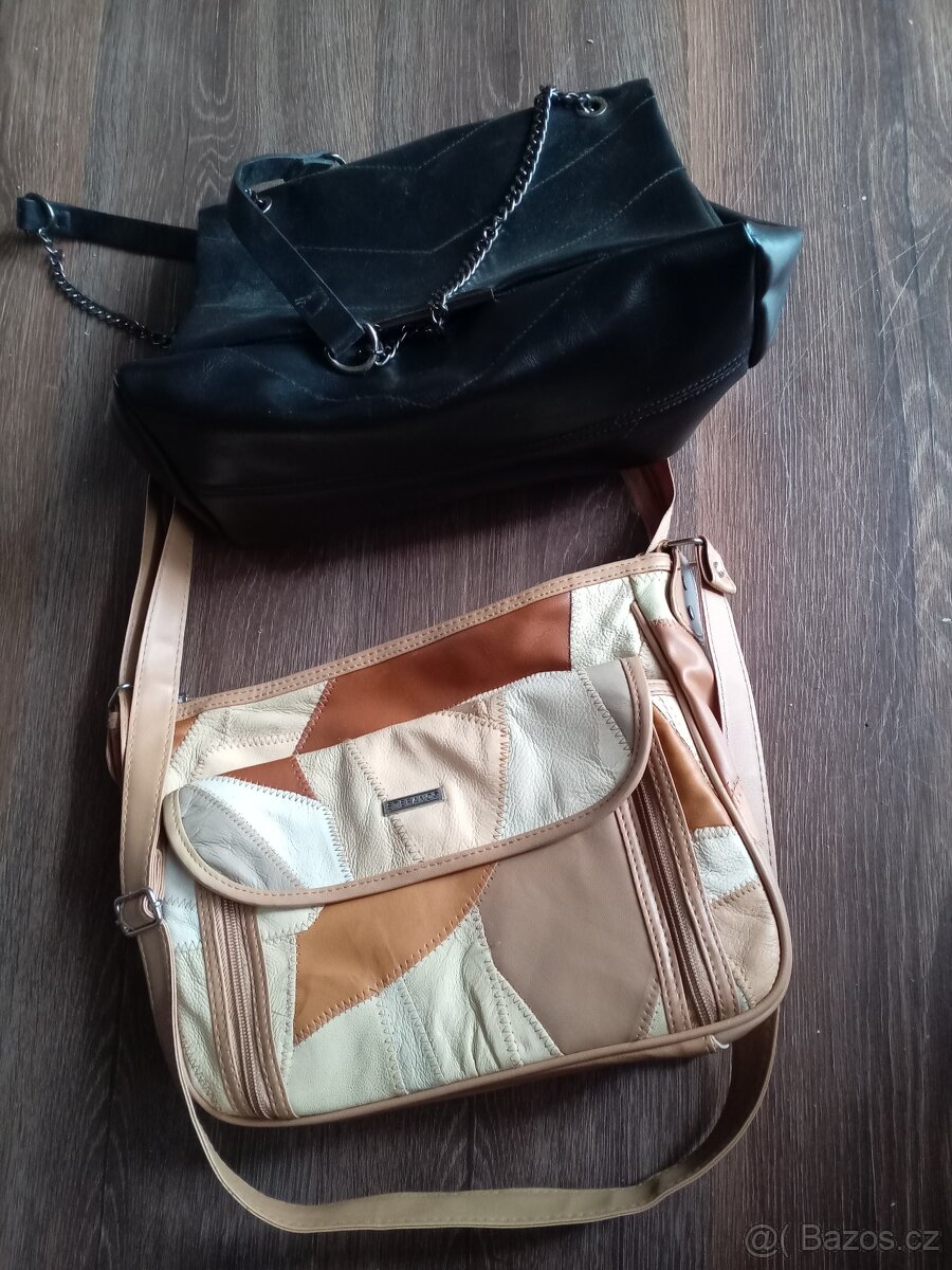 2 kabelky nošené ale zachovalé