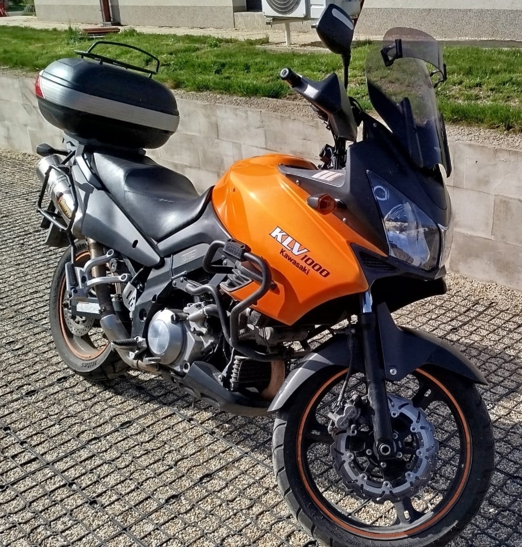 Kawasaki KLV1000 - plná výbava - SLEVA, spěchá