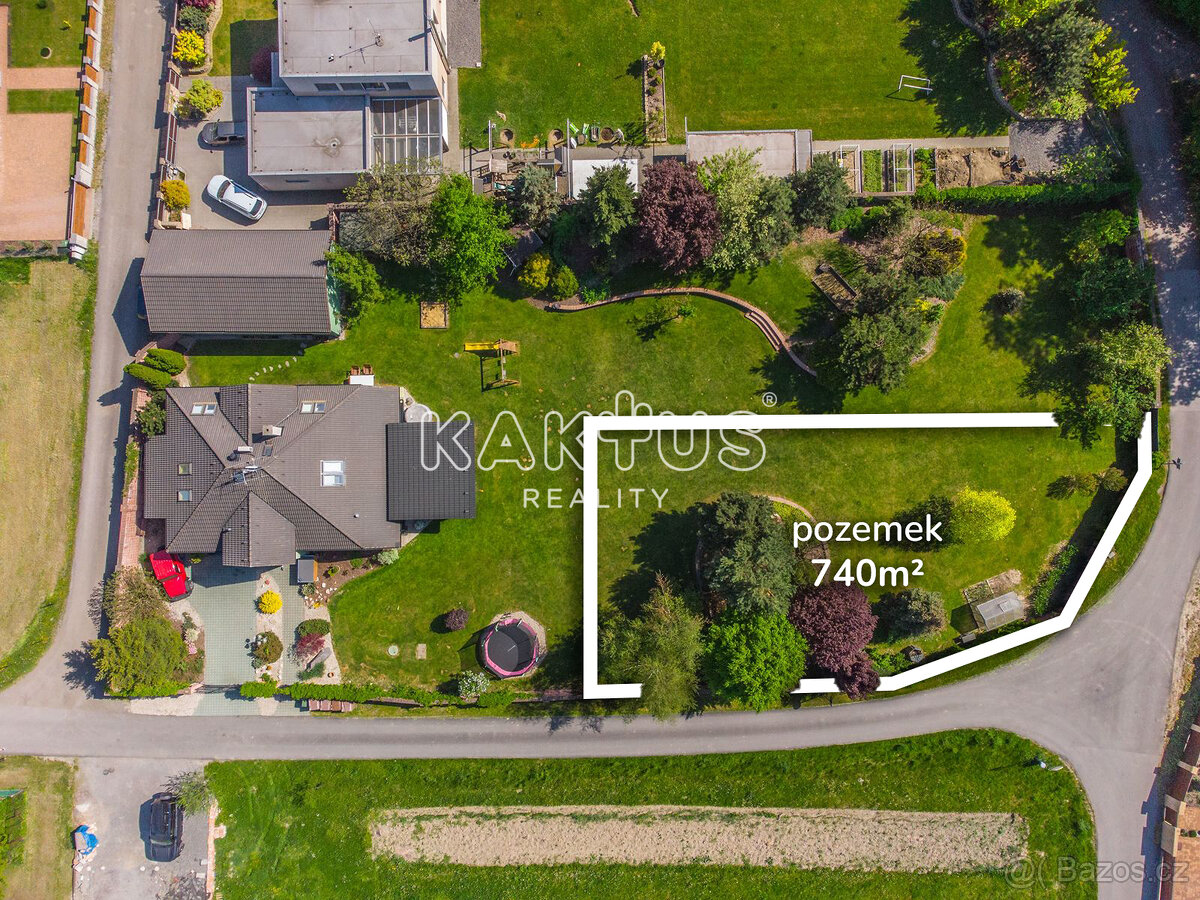 Prodej stavebního pozemku, 740 m2, Bělská, Ostrava - Hrabová