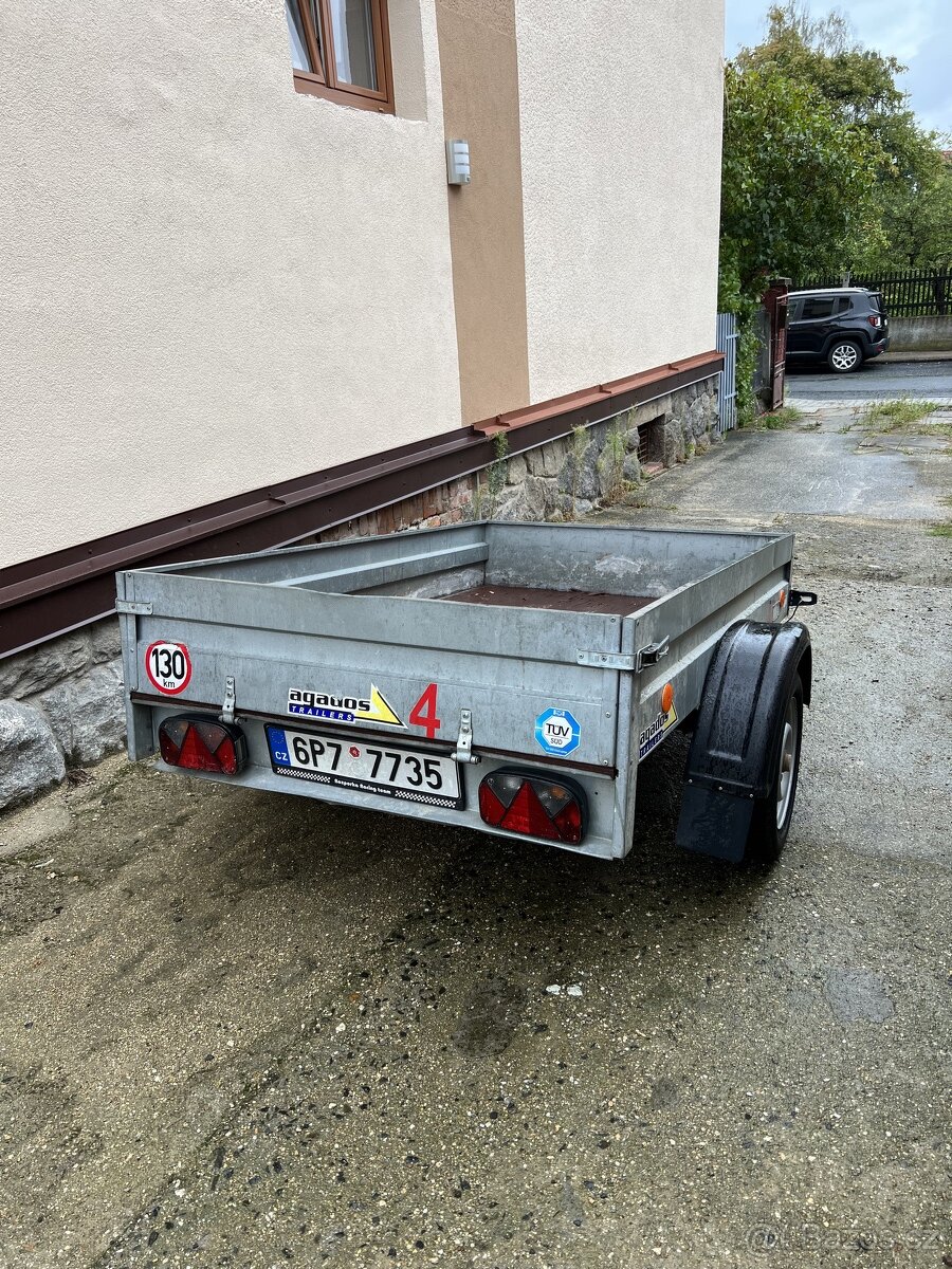 Pronájem přívěsného vozíku