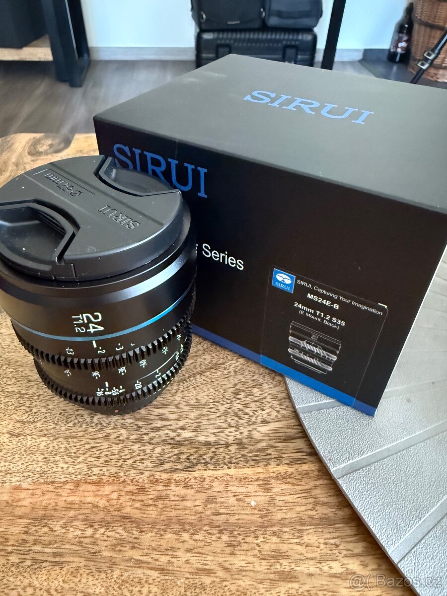 Sirui 24mm T1.2 e-mount Black