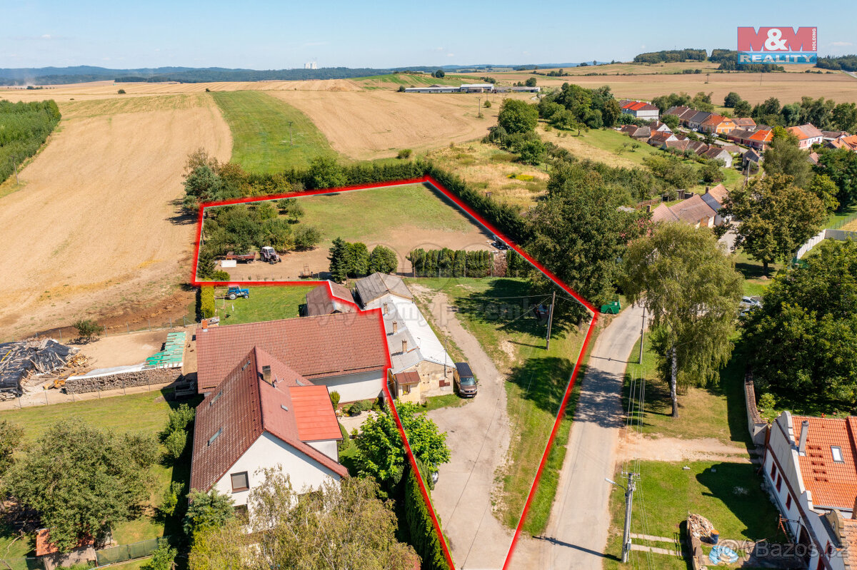 Prodej pozemku k bydlení, 5257 m², Vodňany - Křtětice