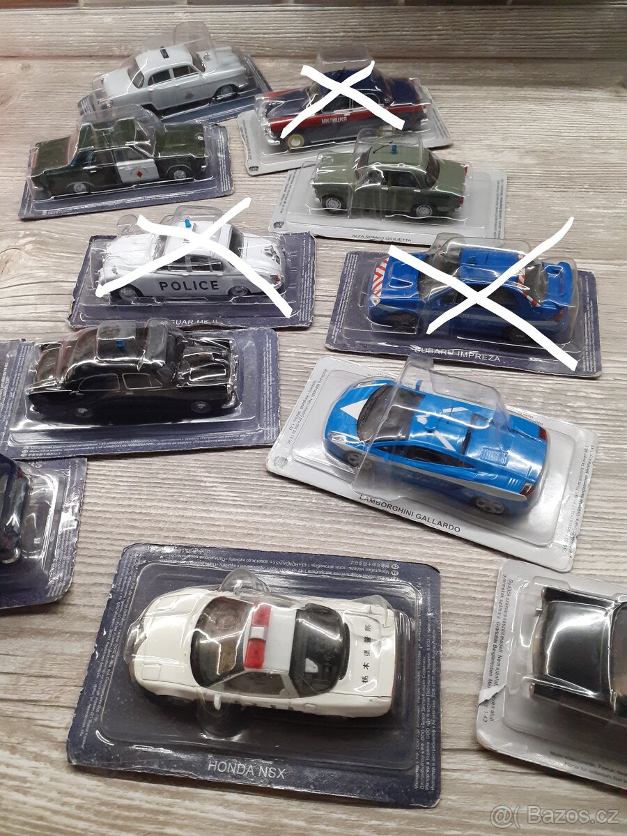 modely autíček