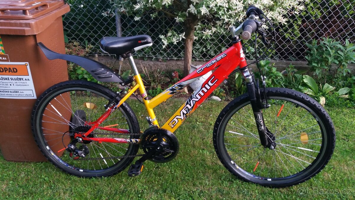 Horské kolo Dynamic Criket 24" můžu POSLAT s rámem 15" pro