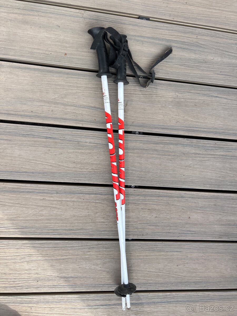 Prodám lyžařské hůlky Atomic Race, délka 70 cm a