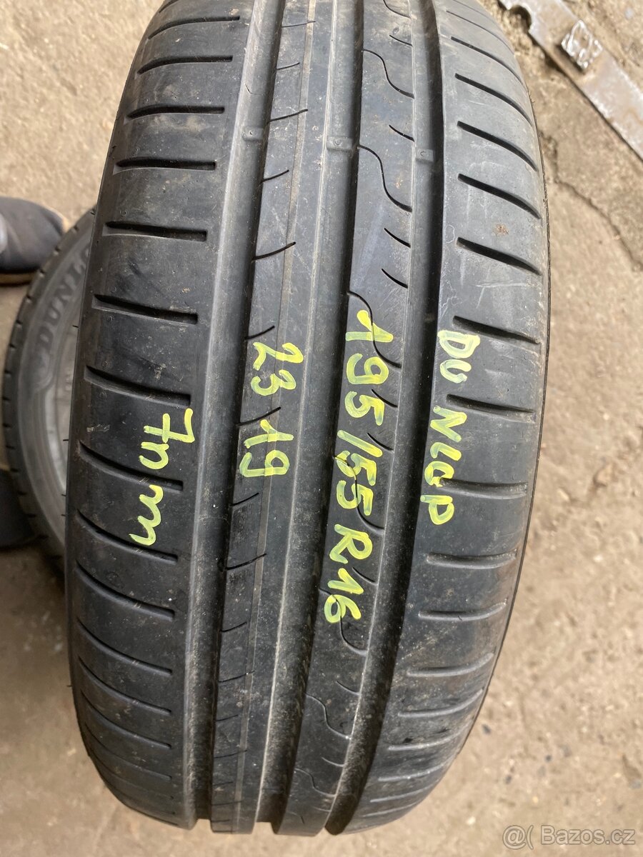 195/55r16 Dunlop