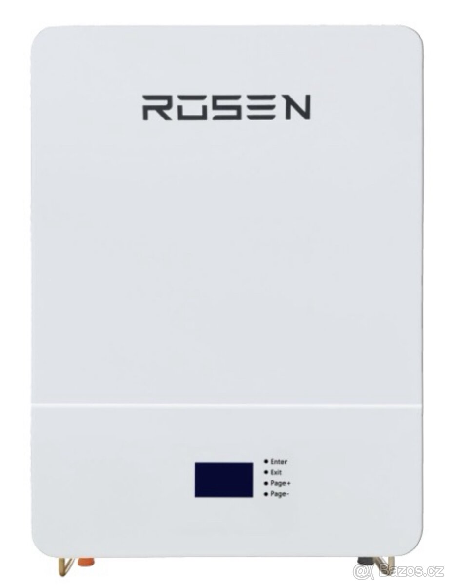 LiFePo4 baterie Rosen Solar 48V, 100Ah, 4,8 kwh