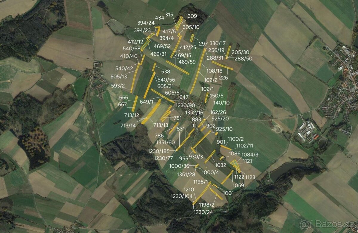 Zemědělská půda, prodej, Jindřichovice, Jihlava