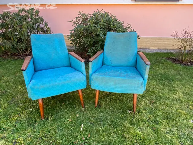 Retro kresla, kreslo GERA, brusel