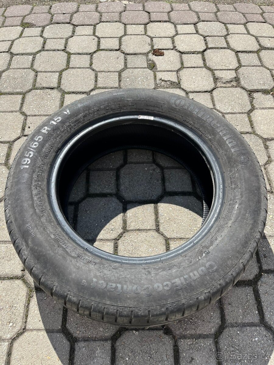 Letní pneumatiky Continental 195/65 R15 91V