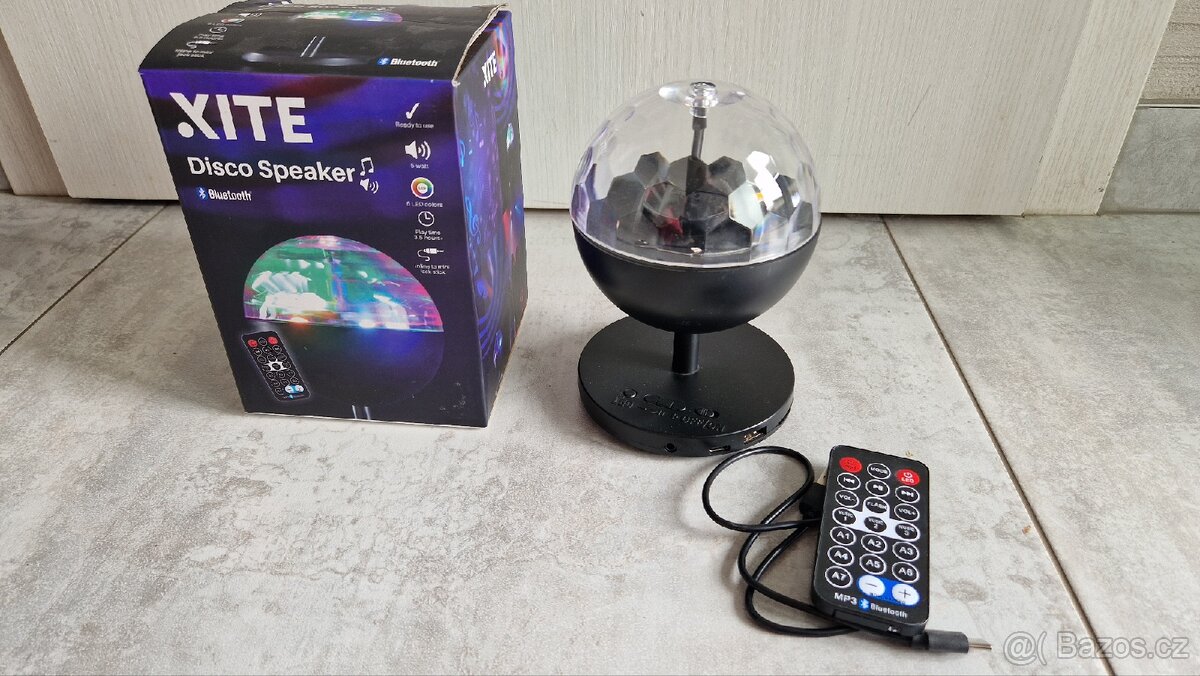 Disco Bluetooth reproduktor na dálkové ovládání