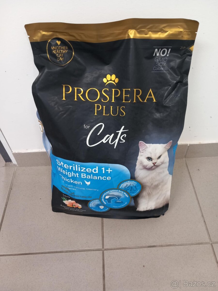 Granule pro kočky 7kg, Prospera plus