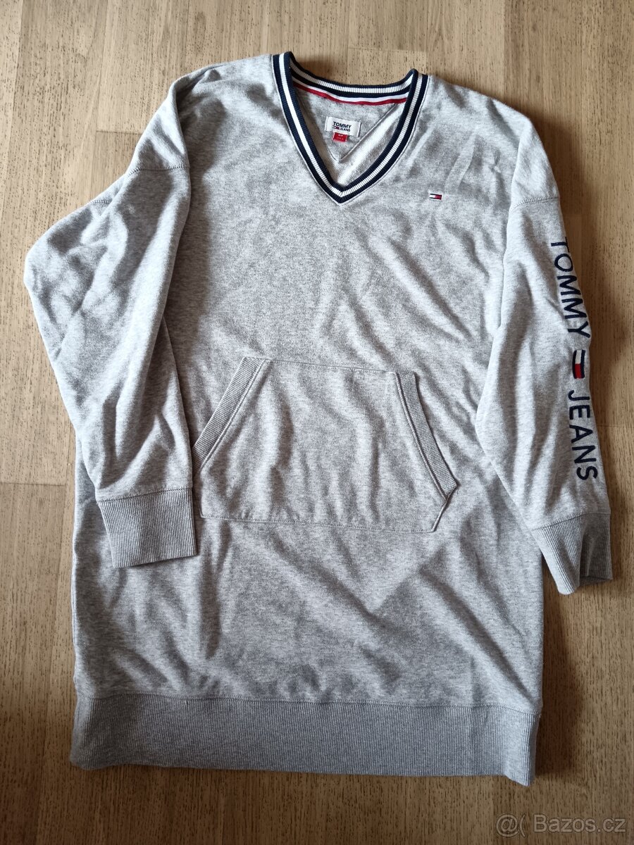 Mikinové šaty Tommy Jeans