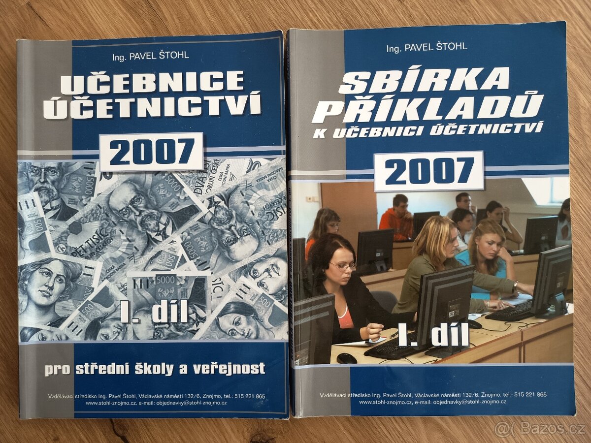 Daruji učebnice účetnictví