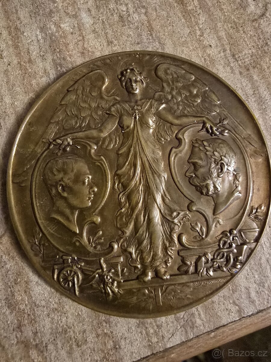 FRANTIŠEK JOSEF VELKÁ MEDAILE RAKOUSKO-UHERSKO