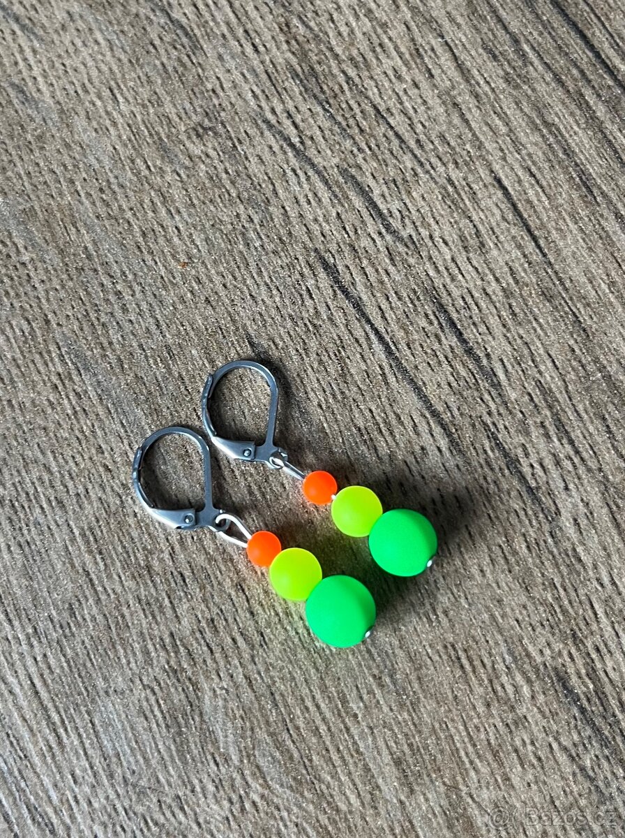 Ocelové visací náušnice