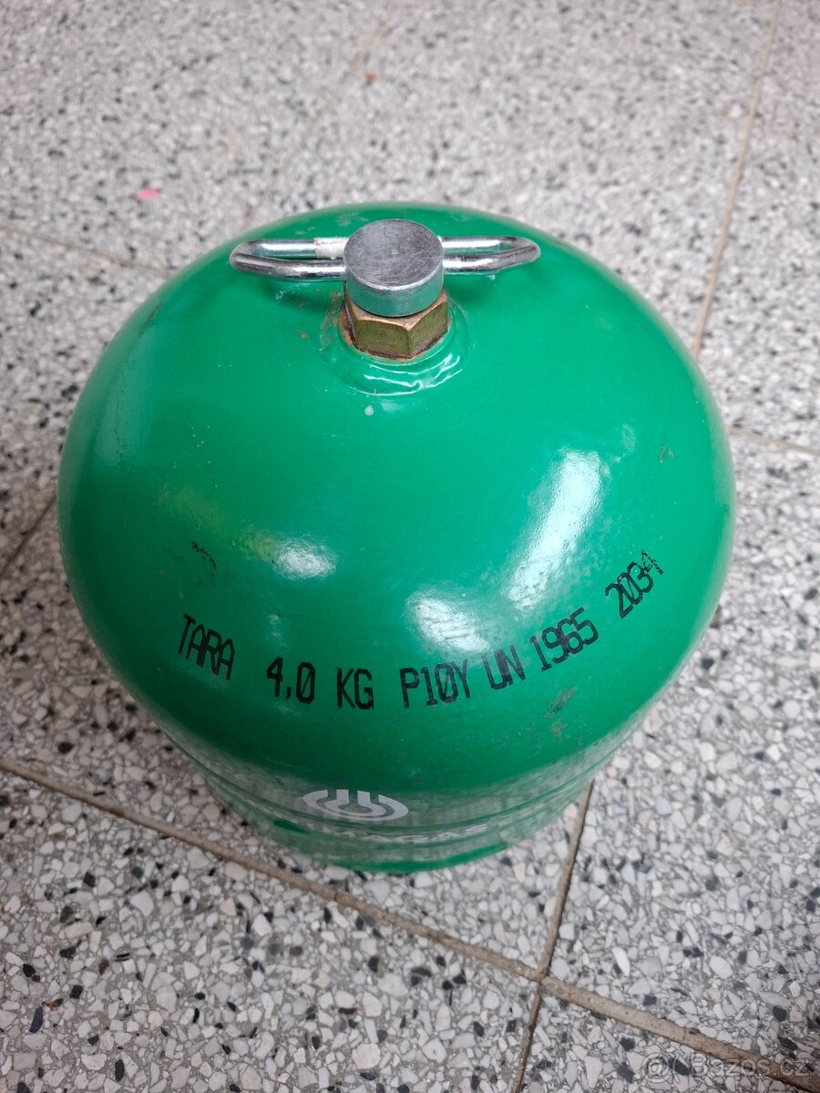 Propan butan láhev 2 kg