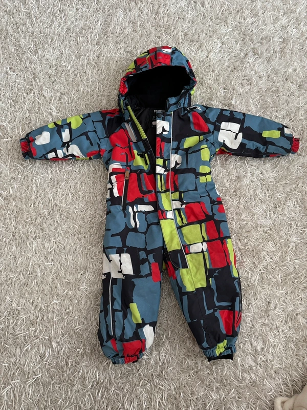 Reima Puhuri dětská zimní kombinéza s membránou 92