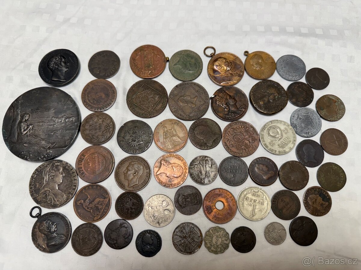 Prodám mix různých mincí.