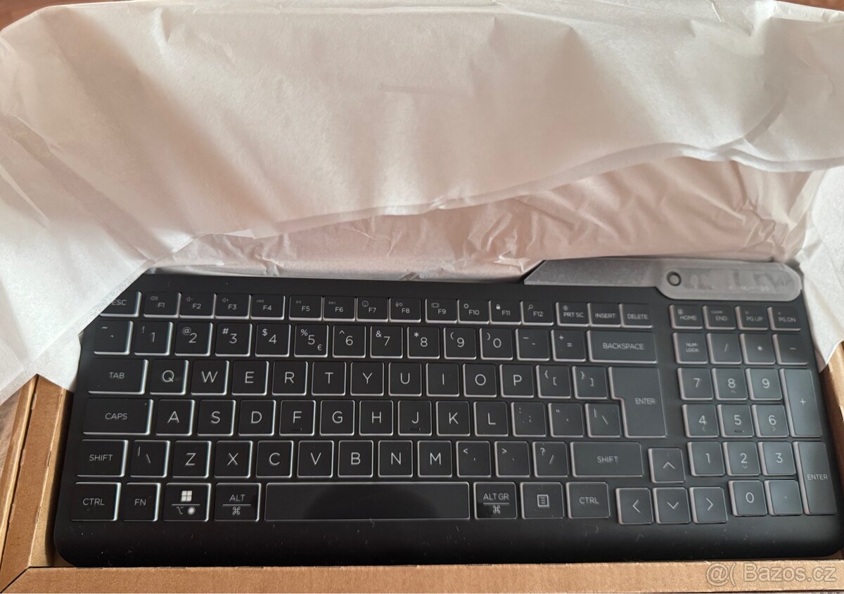 Podsvícená klávesnice HP 405 Wired Backlit