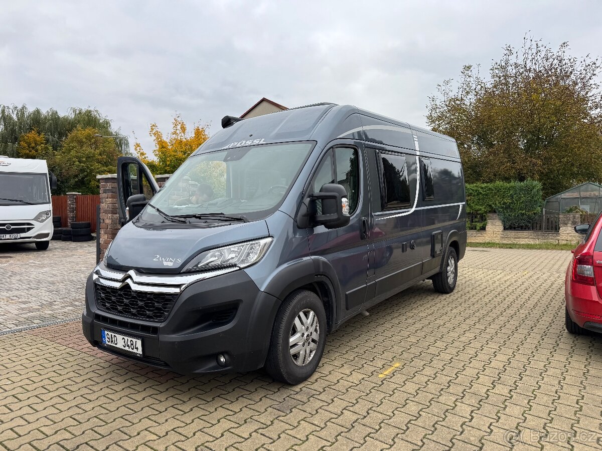 Pronájem obytné dodávky, obyťnáku, karavanu