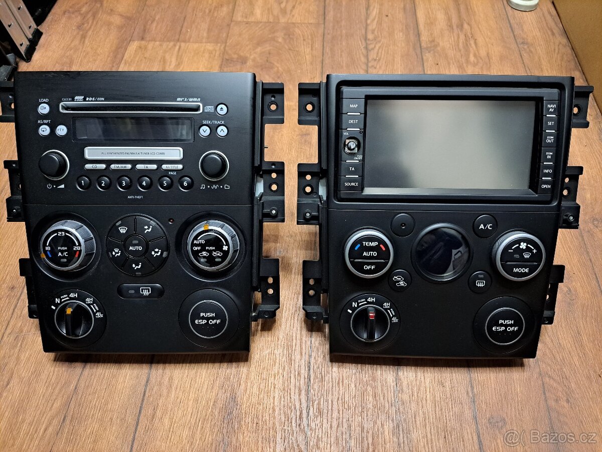 Suzuki Grand Vitara středový panel/navigace