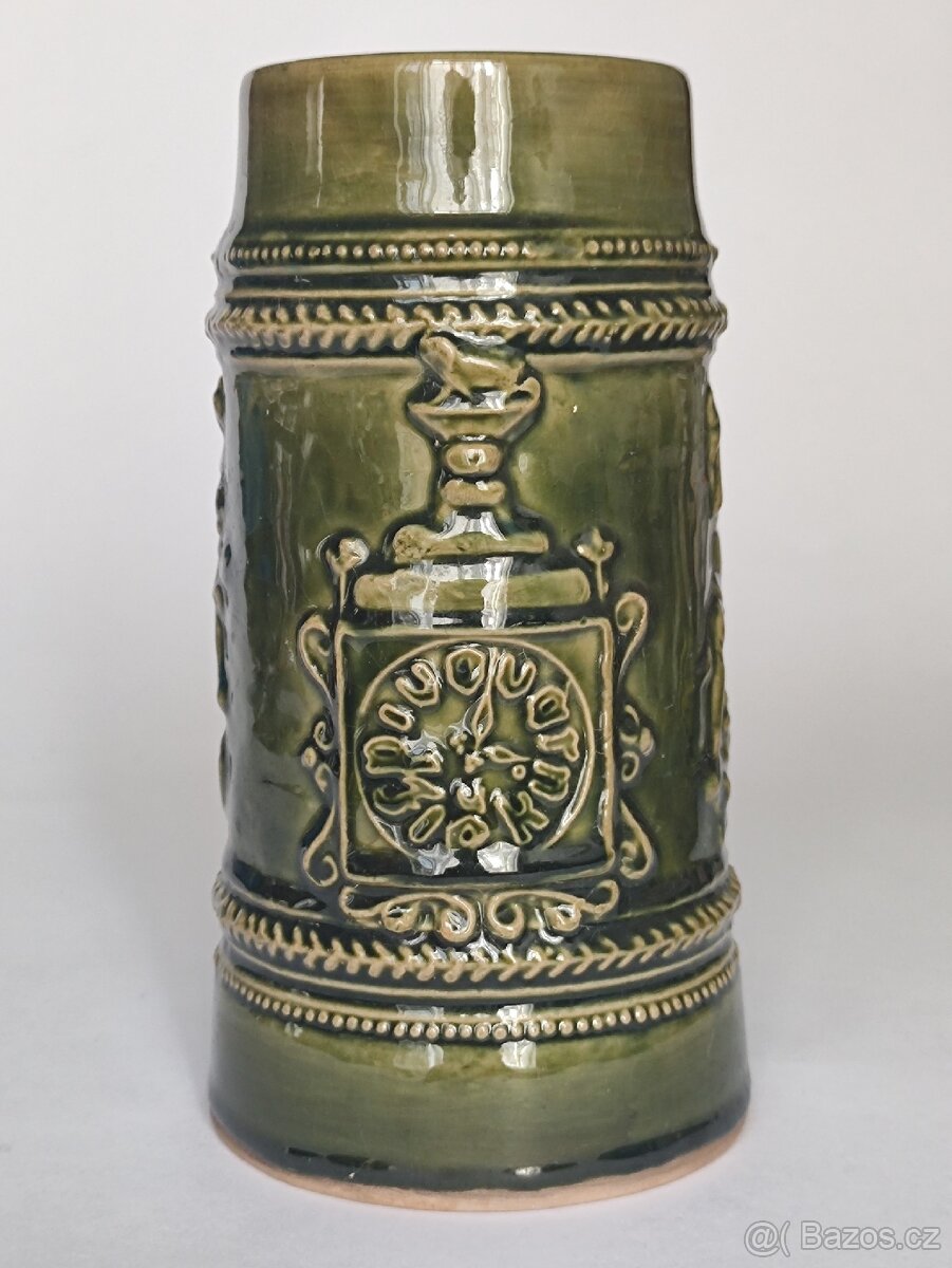 Starý pivní korbel Pivovar u Fleků Praha, pošta 79.-