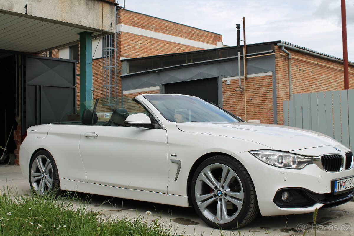 BMW 420d cabrio MSPORT TOP STAV