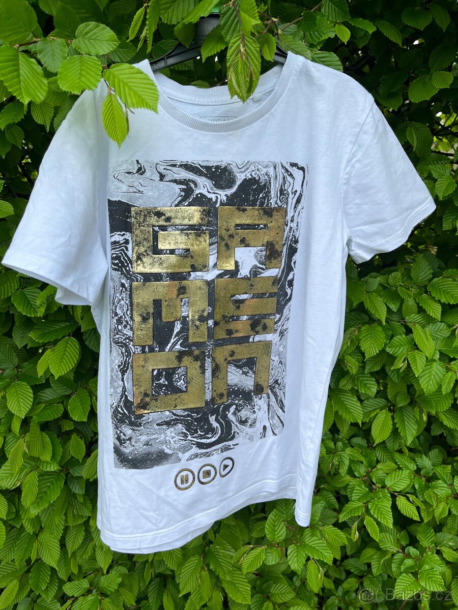 Chlapecké bílé tričko Next vel. 128