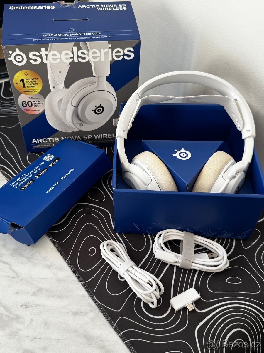 Sluchátka SteelSeries Arctis Nova 5P Wireless
