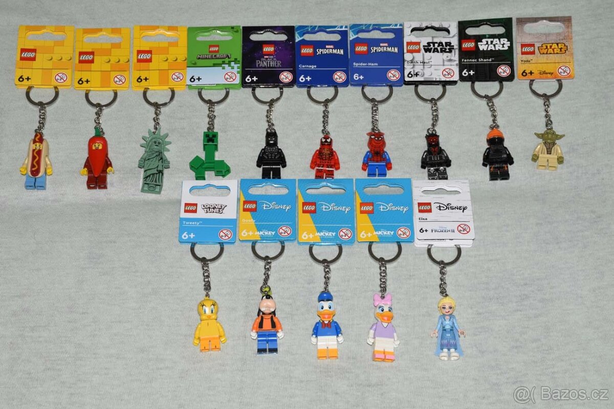 Lego Přívěsky na Klíče