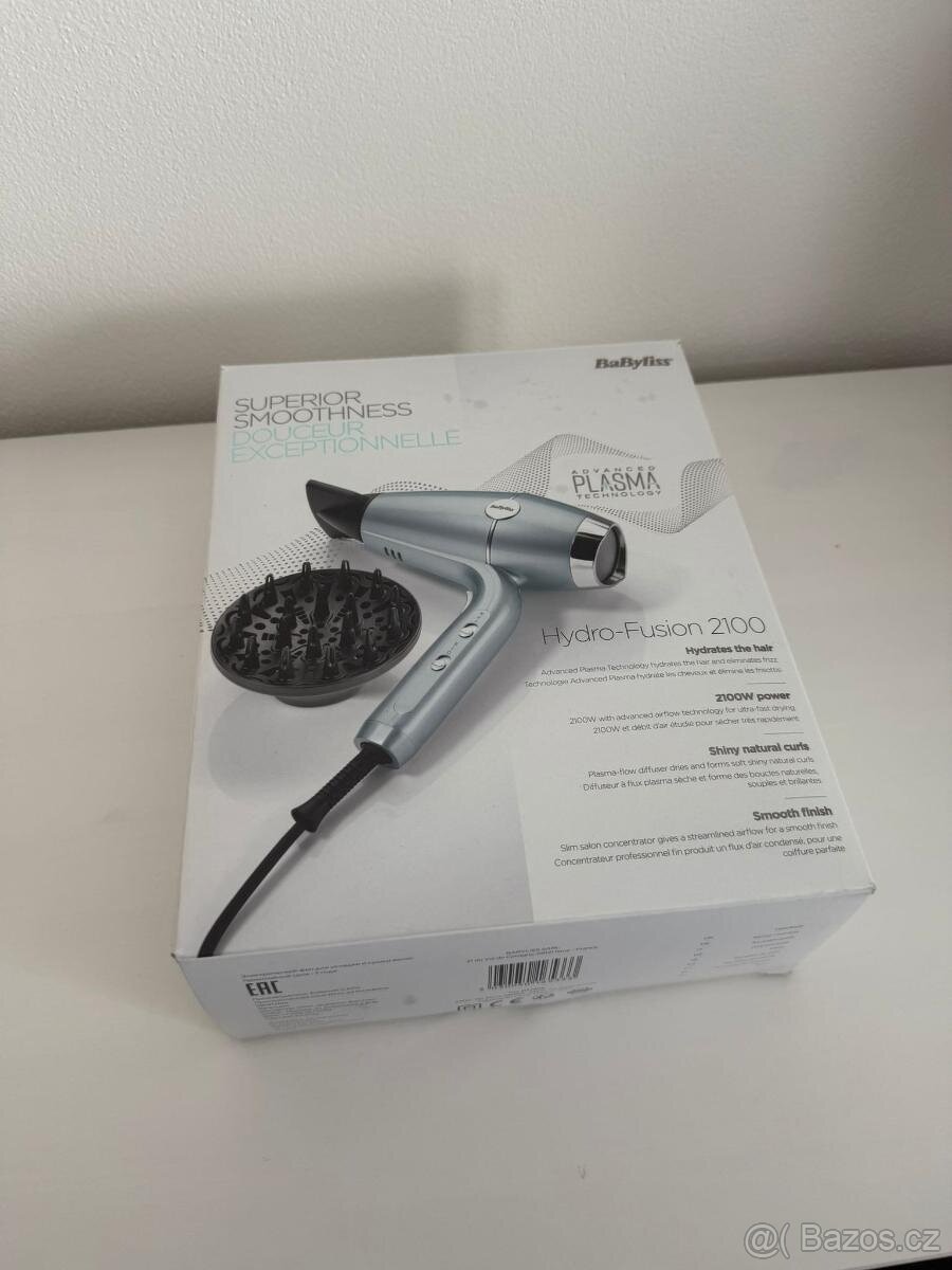 Nový fén BaByliss HydroFusion D773DE