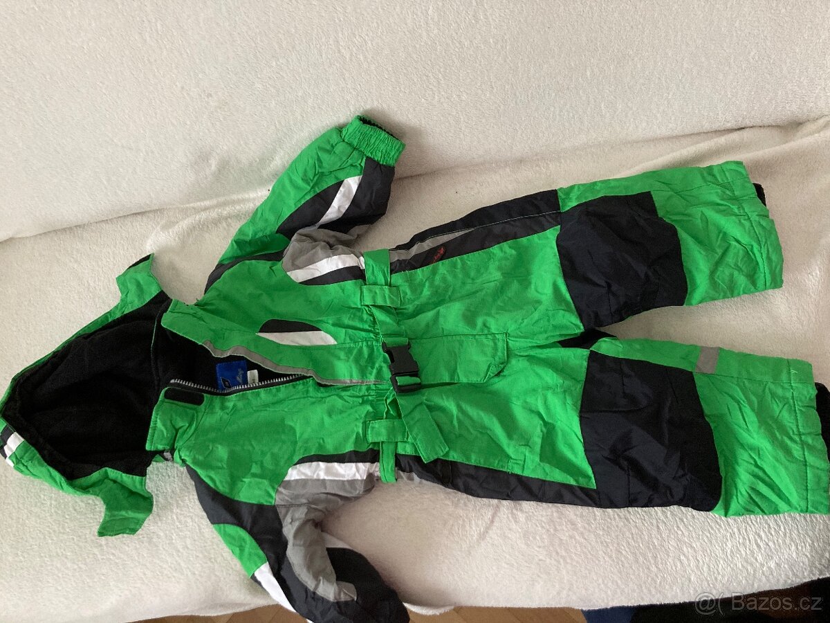 Dětská kombinéza zelena