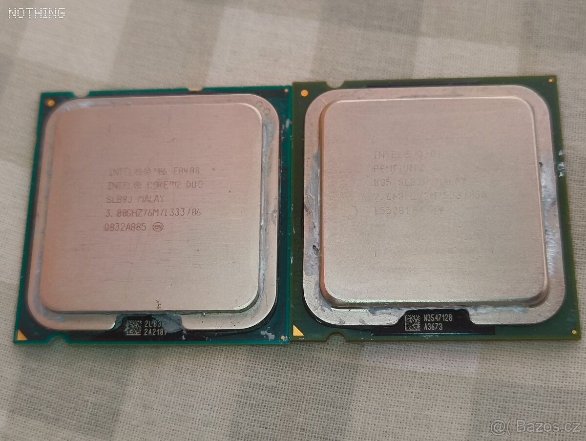 Intel Core 2 Duo E8400 a Intel® Celeron® Processor G1840 2M