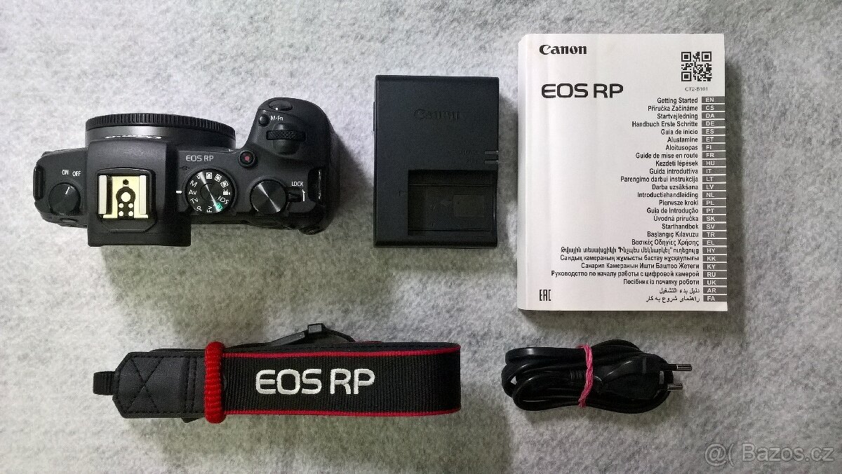 Fotoaparát Canon EOS RP s příslušenstvím