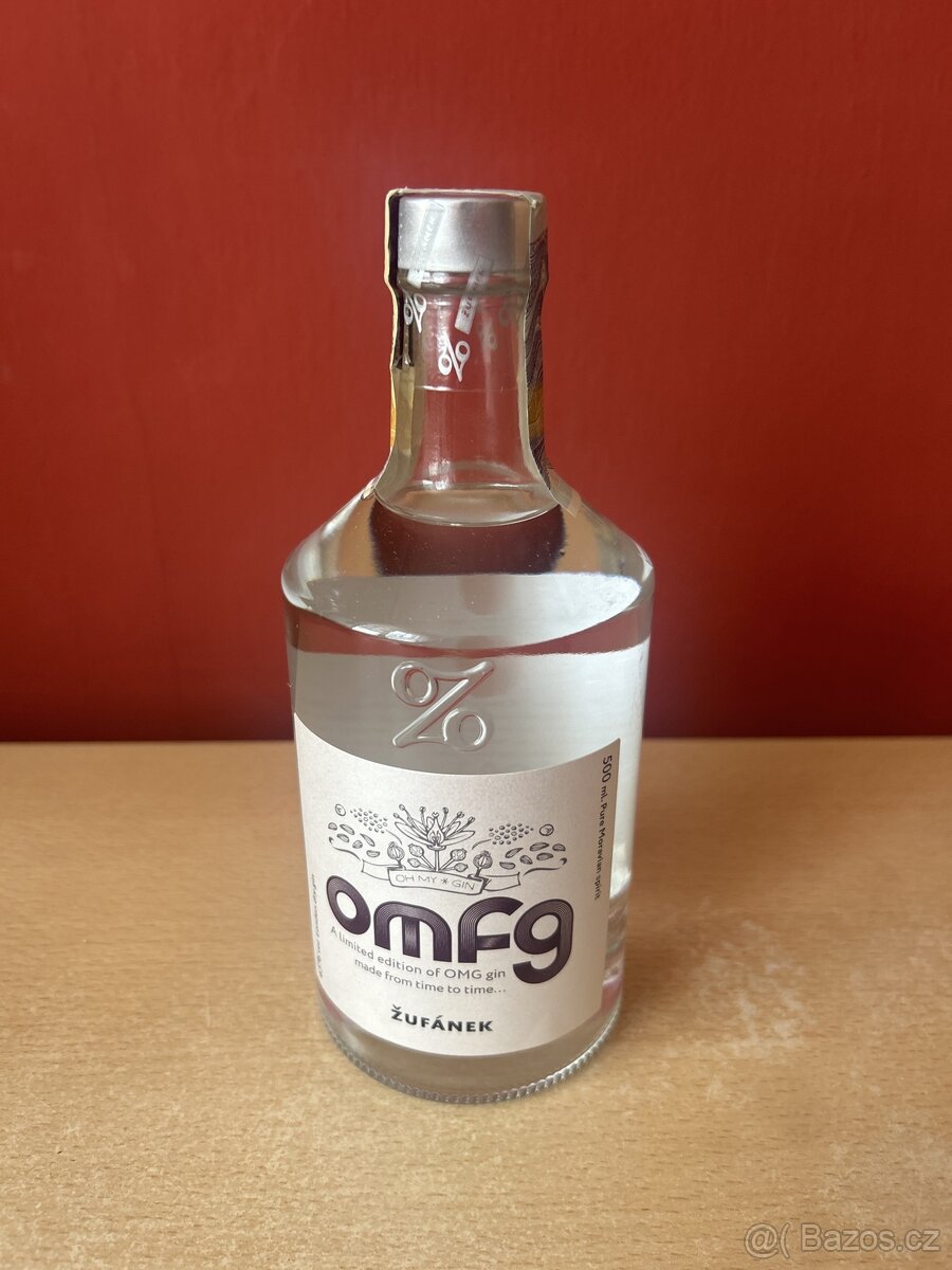 Gin Žufánek omfg 2024 český kolek limitovaná edice