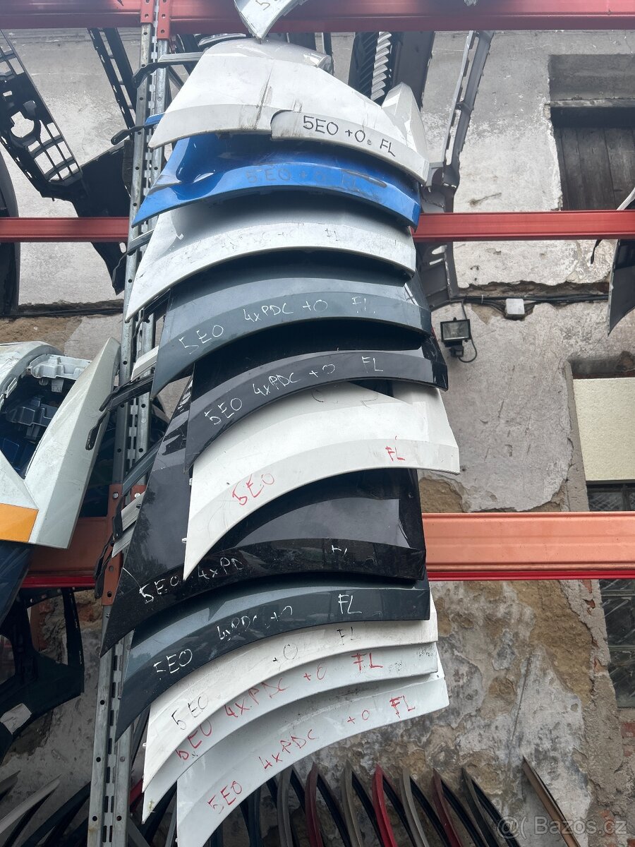 nárazník přední ŠKODA Octavia III 5E0 lift 5E0807221N