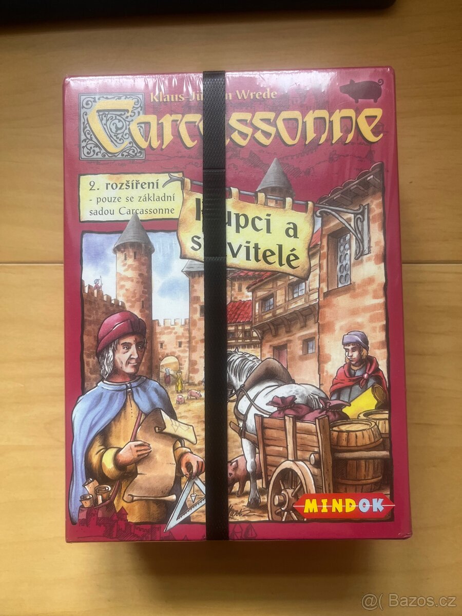 Carcassonne - Kupci a stavitelé (stará edice)