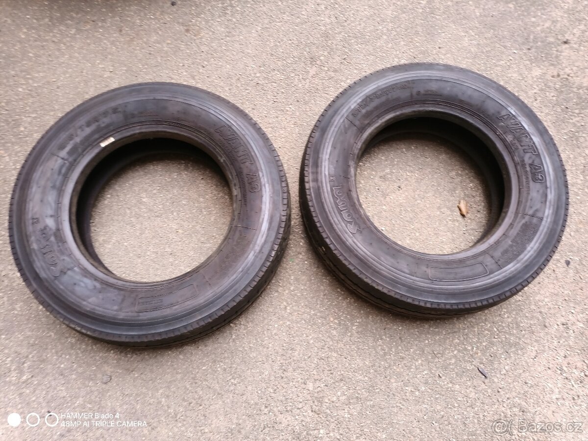 Pneumatiky přední Sawa Avant A3 215/75 R17,5 vzorek 10mm