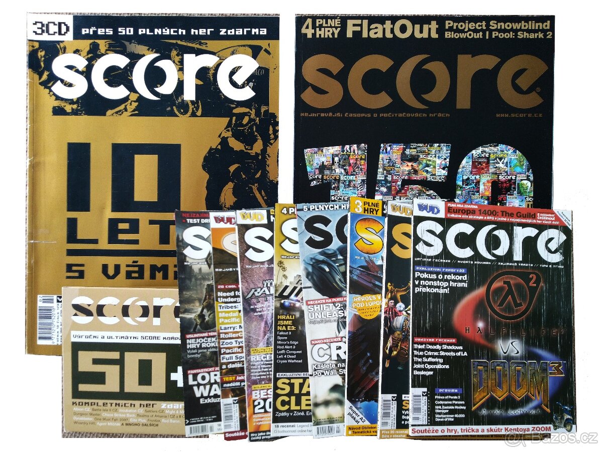9ks SCORE vč. speciálu SCORE 120