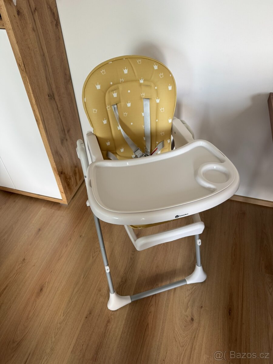 Jídelní židlička - Petite Mars Gusto Complete Ochra Crowns