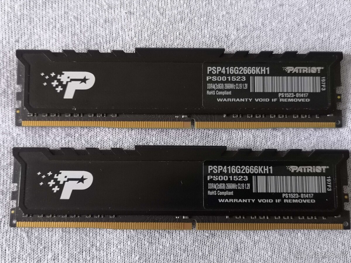 16GB (2x8GB) RAM DD4