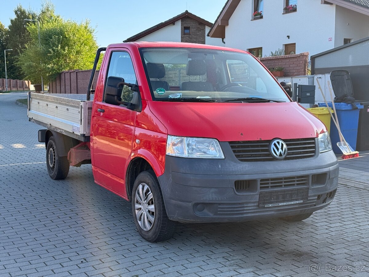 Volkswagen Transporter T5 valník 2.5 TDi 2008 1 majitel