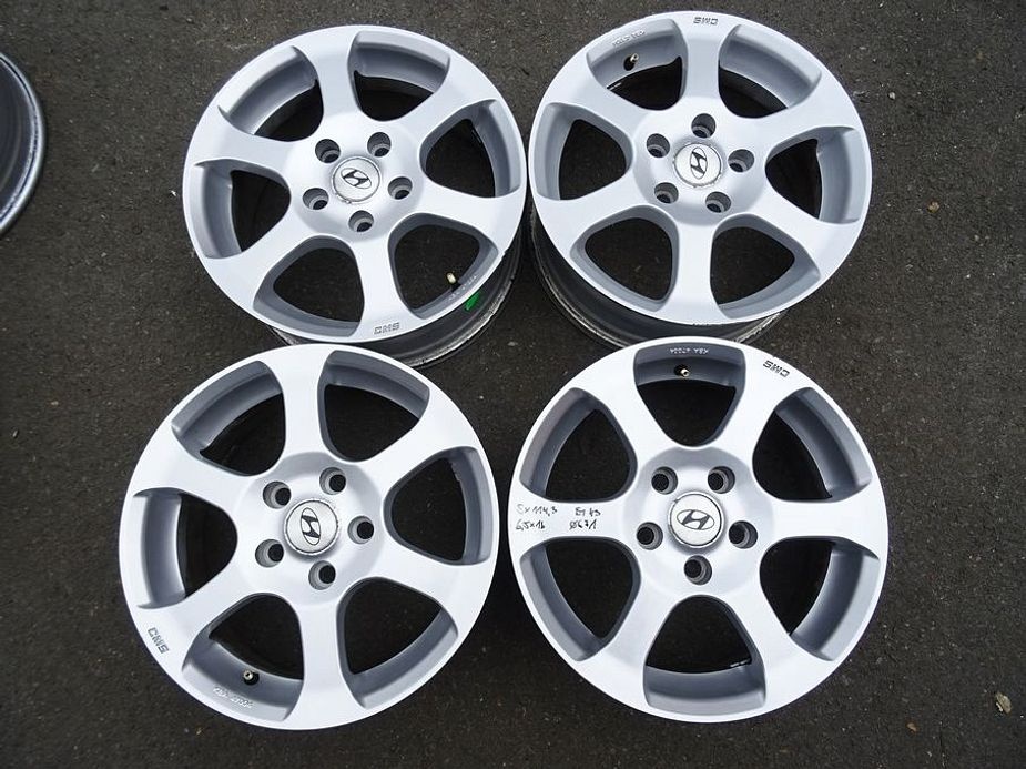 Alu disky CMS na Hyundai, 16", 5x114.3, ET 43, šíře 6,5J