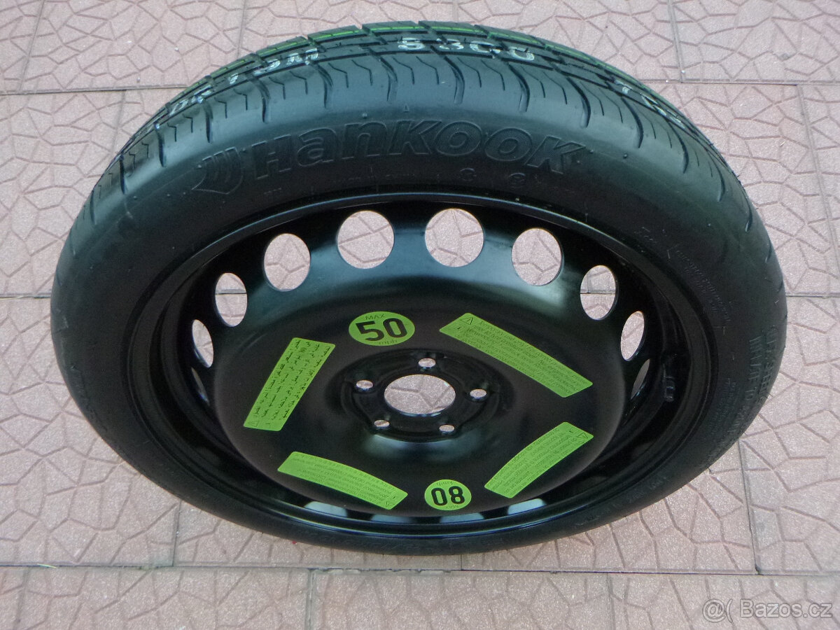 Rezerva dojezdovka originál Audi 5x112 4Jx19 ET29 125 70 19