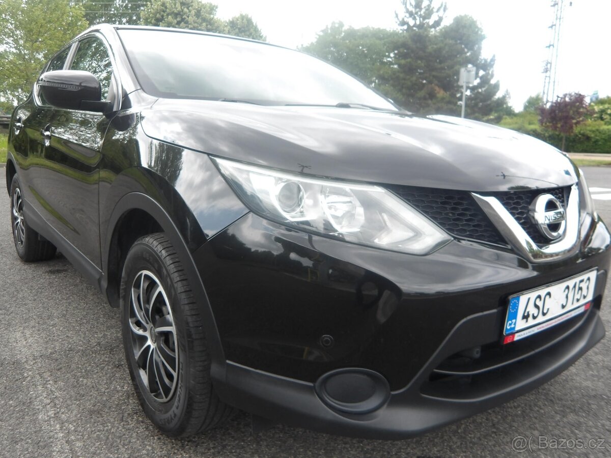 Nissan Qashqai, STK 11/2027,1.maj, koup.v ČR, nekuřák