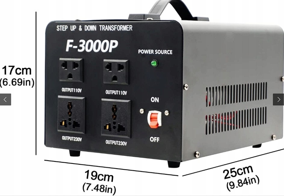 Prodám napěťový transformátor JOHNSUN STU-3000